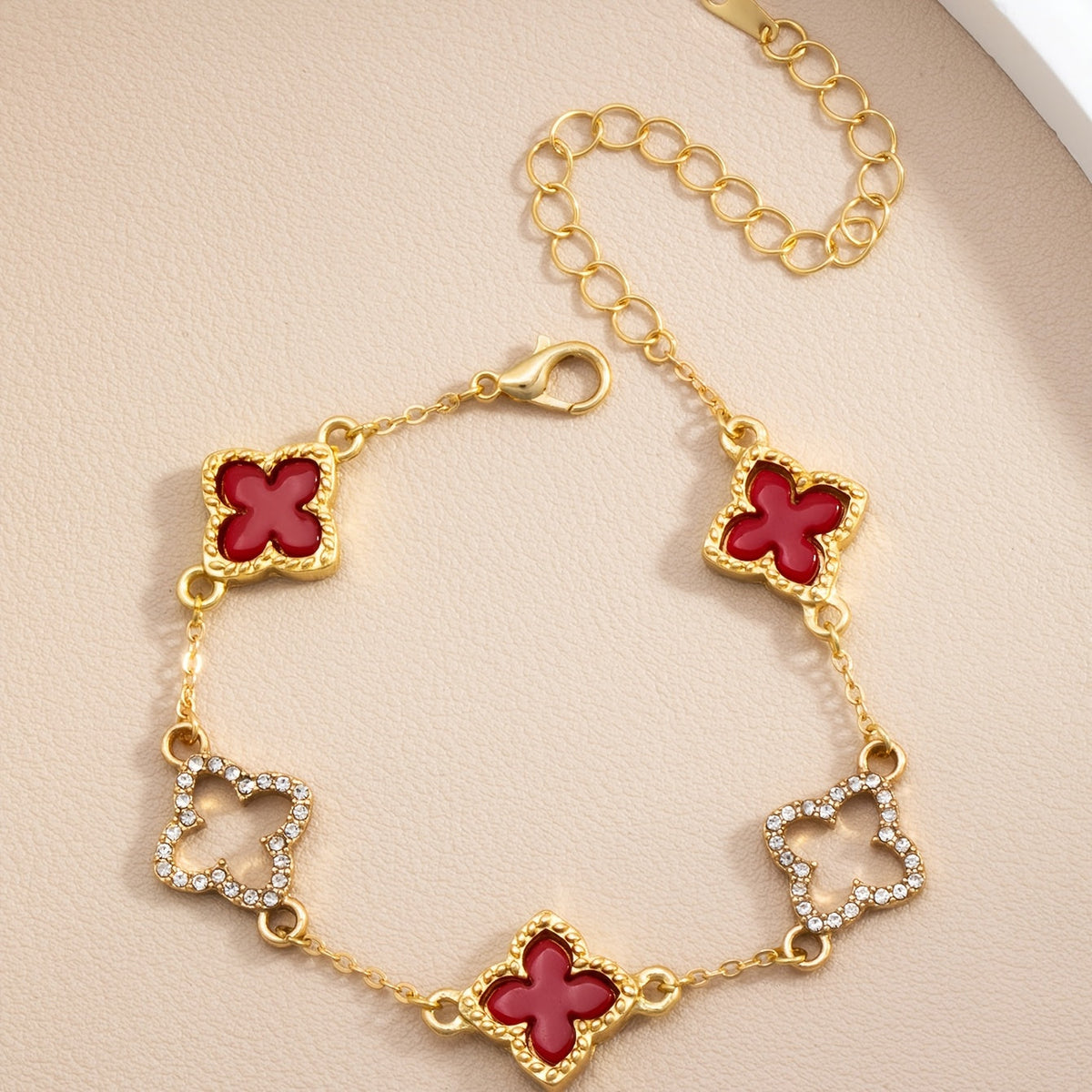Lucky Clover Bracelet in Many Colours