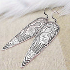 Heron Bird Drop Earrings