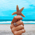 Adjustable Starfish Ring