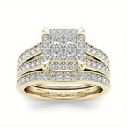 Vintage Stackable Zirconia Bridal Ring