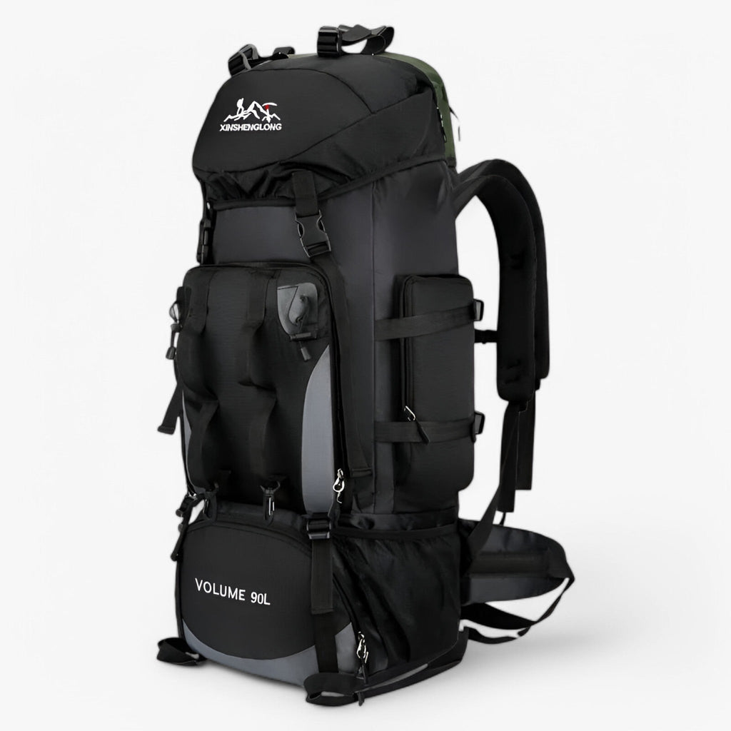 High-Capacity 90L Waterproof Hiking and Camping Backpack