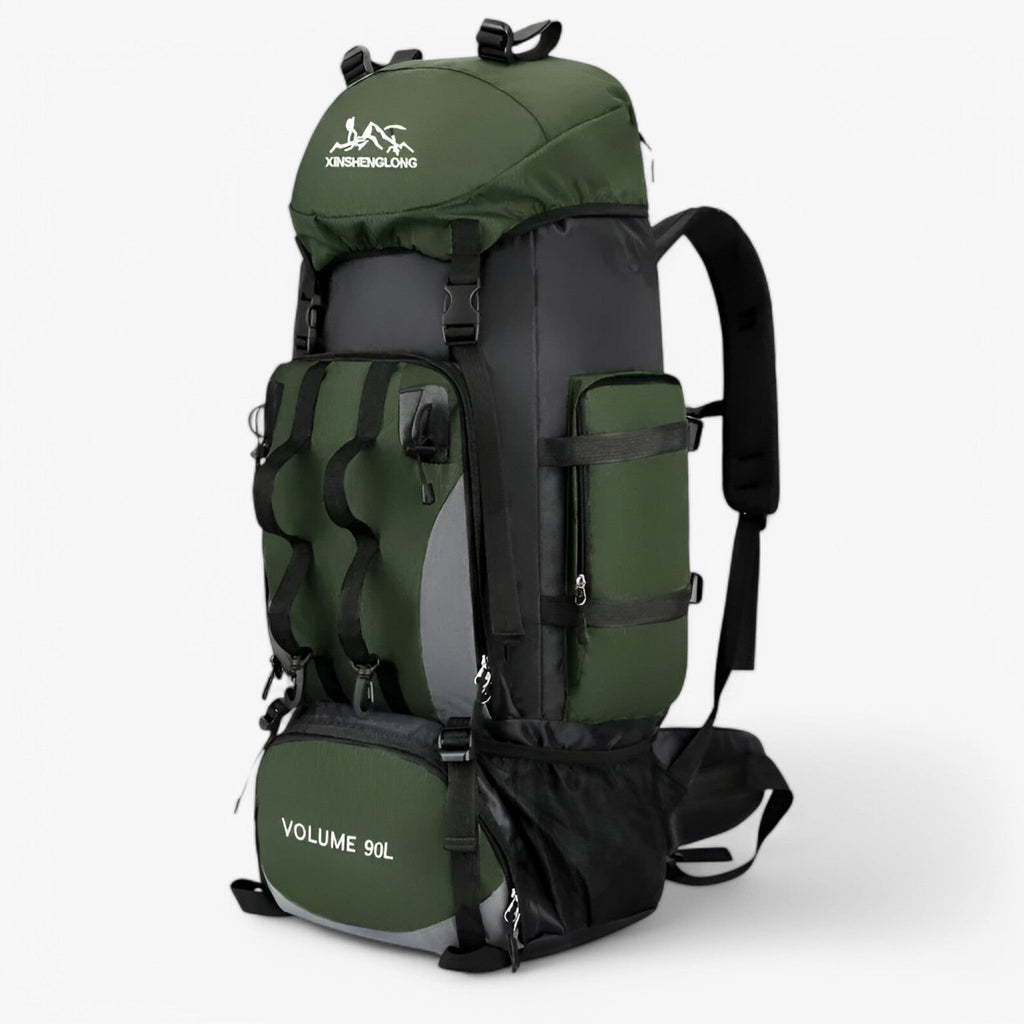 High-Capacity 90L Waterproof Hiking and Camping Backpack