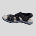 Cut-Out Strap Sport Flat Sandals