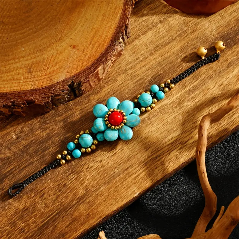 Turquoise Blossom Bracelet