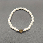 Armband met hart en initiaal van A tot Z