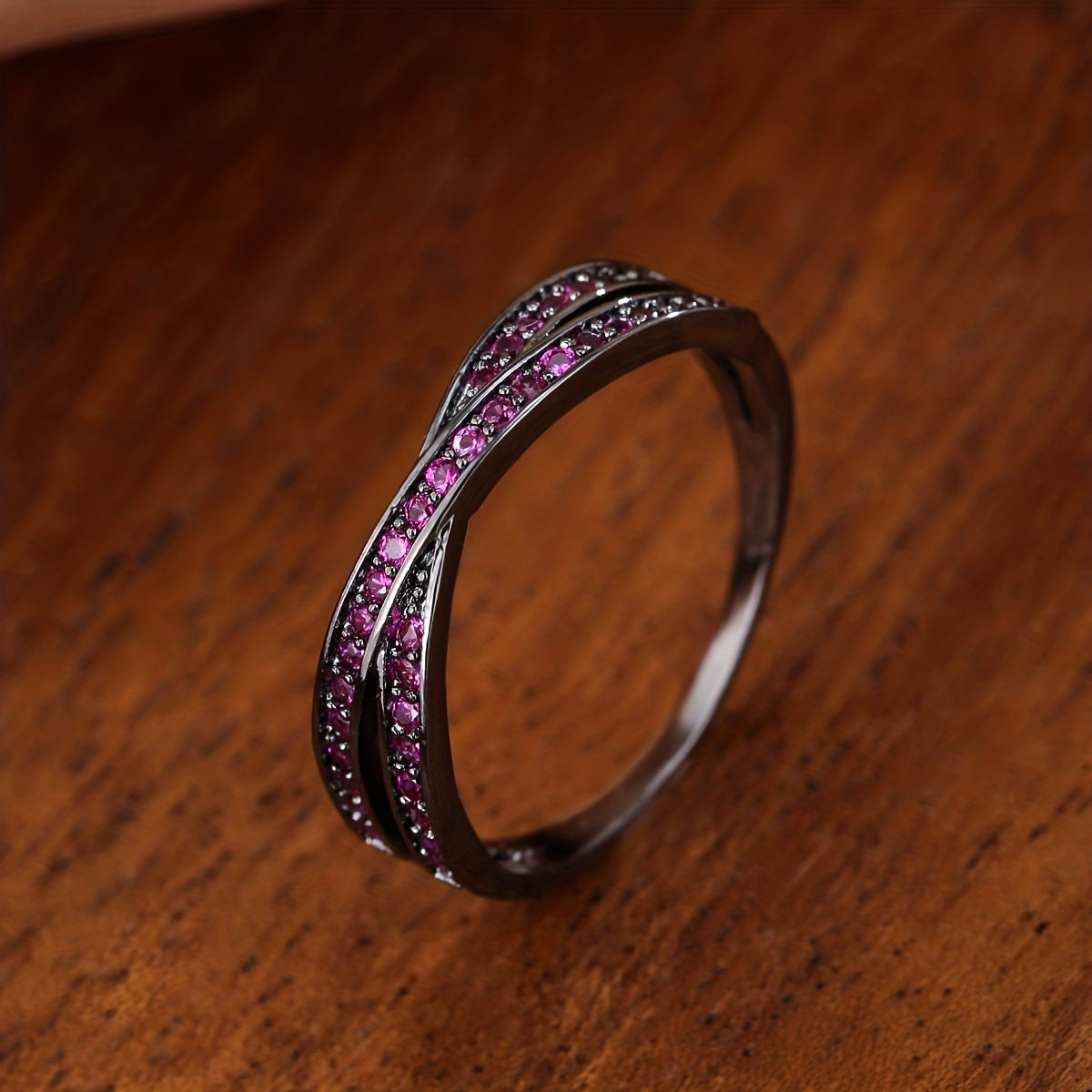 Cross Zirconia Ring