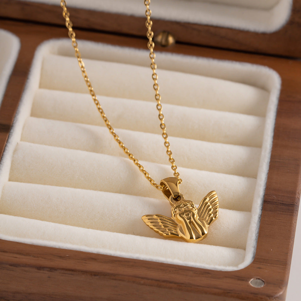 Ketting met beschermengel