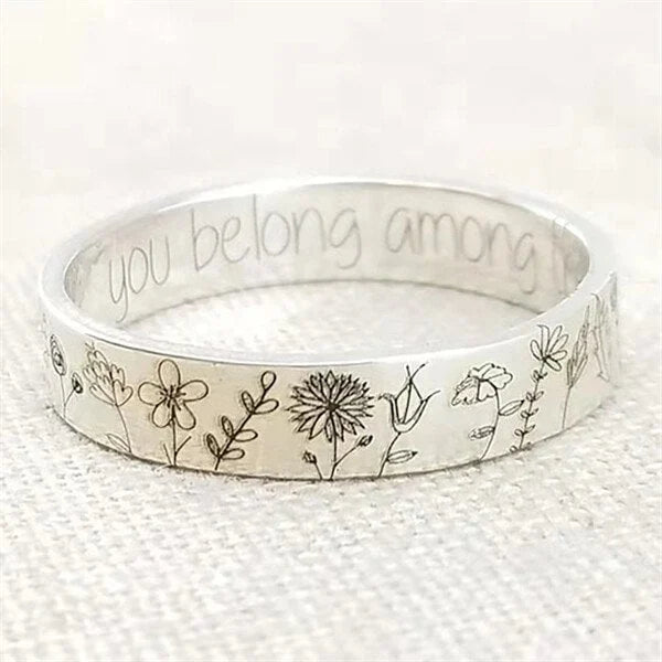 Minimalist Silver-Tone Ring