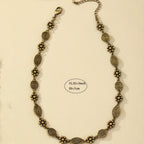 Bohemian Floral Swirl Short Choker Necklace