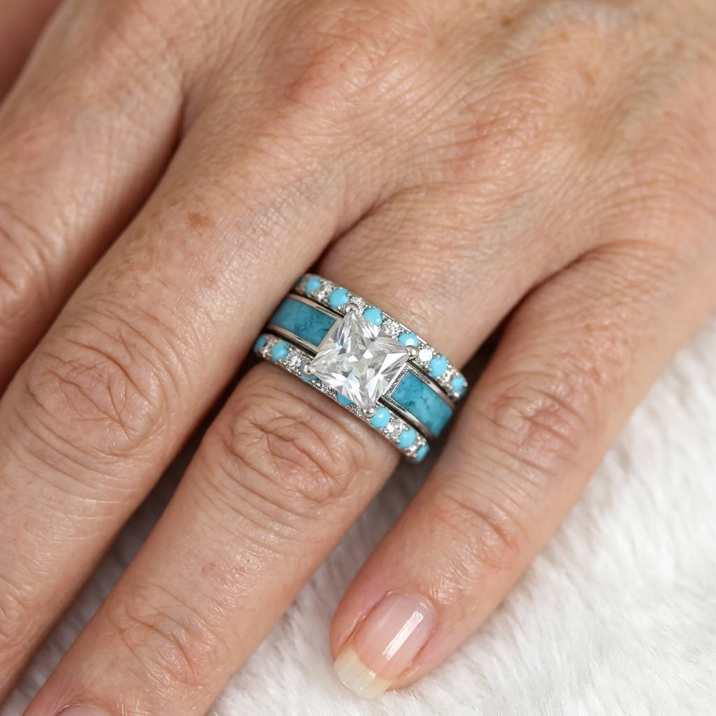 Boho Stacked Gold-Tone Ring