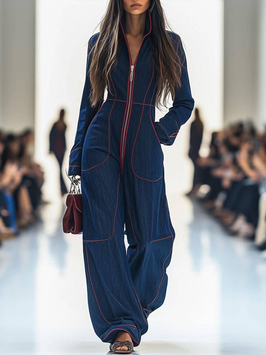 Felicity Long-sleeve Jumpsuit