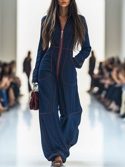 Felicity Long-sleeve Jumpsuit