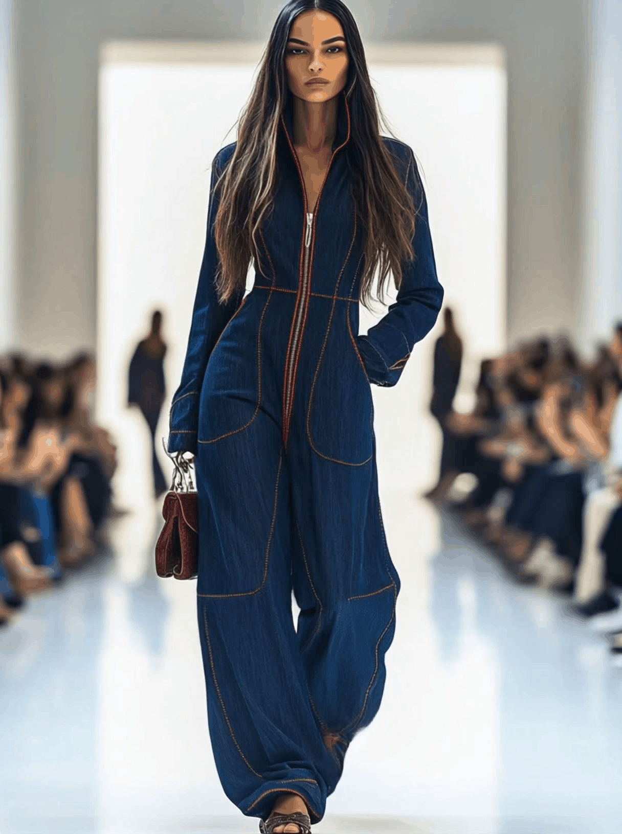 Felicity Long-sleeve Jumpsuit