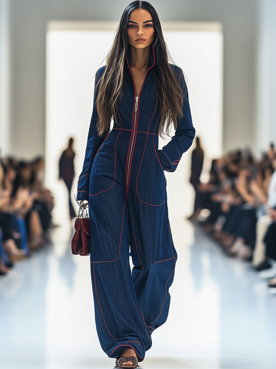 Felicity Long-sleeve Jumpsuit
