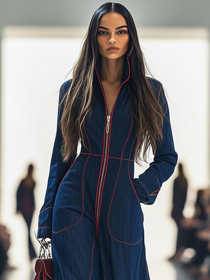 Felicity Long-sleeve Jumpsuit