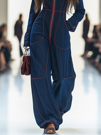 Felicity Long-sleeve Jumpsuit
