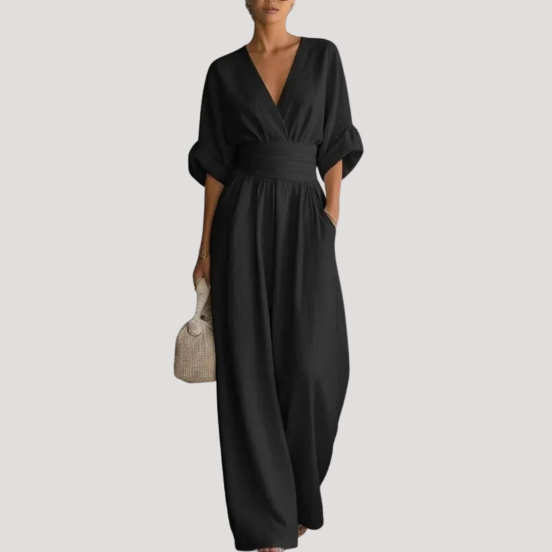 Felicity V-neck Jumpsuit