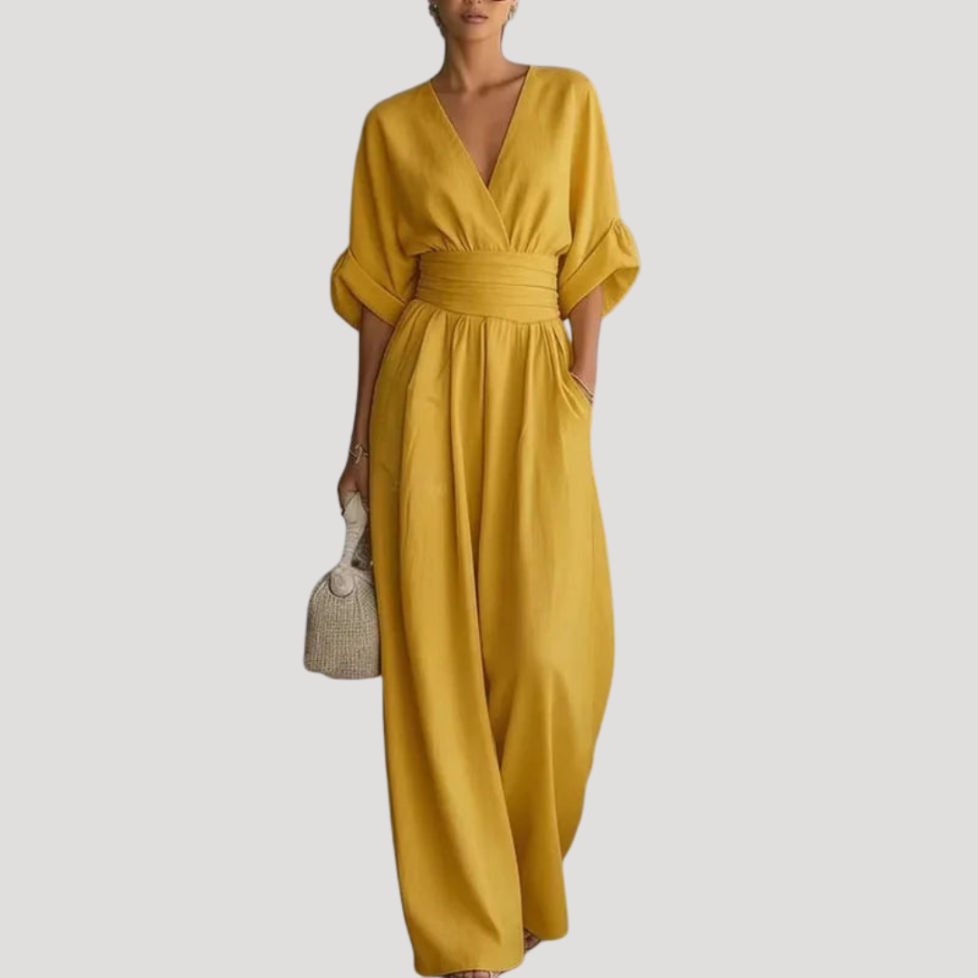Felicity V-neck Jumpsuit