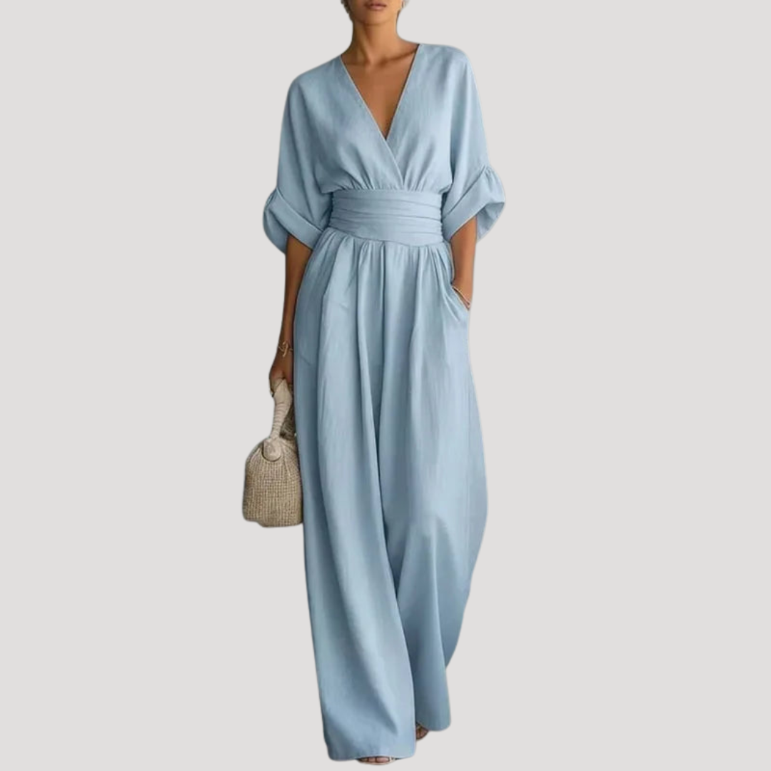Felicity V-neck Jumpsuit