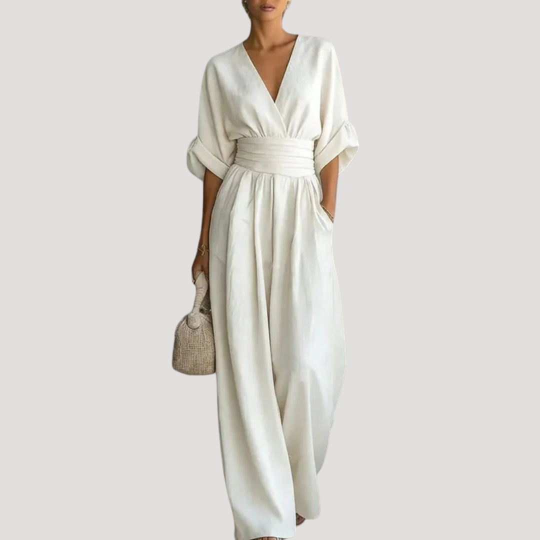 Felicity V-neck Jumpsuit