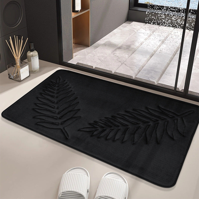 Memory Foam Bathroom Mat – Absorbent, Non-Slip, Multi-Size, Machine Washable