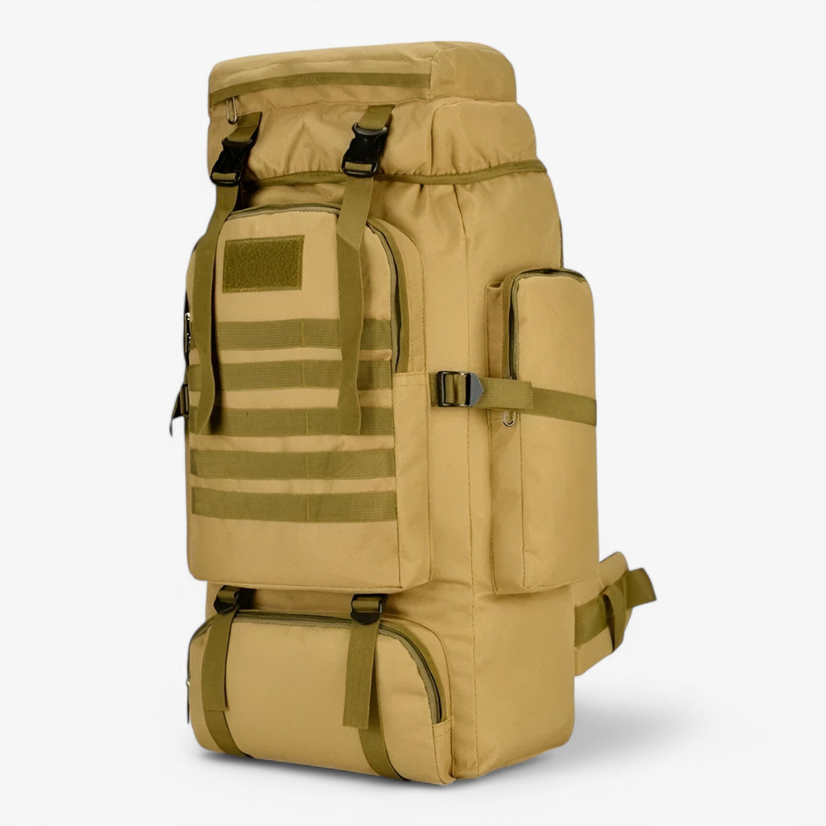 Large Water-Resistant 600D Oxford Tactical Backpack, 80L or 100L