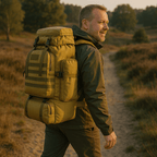 Large Water-Resistant 600D Oxford Tactical Backpack, 80L or 100L
