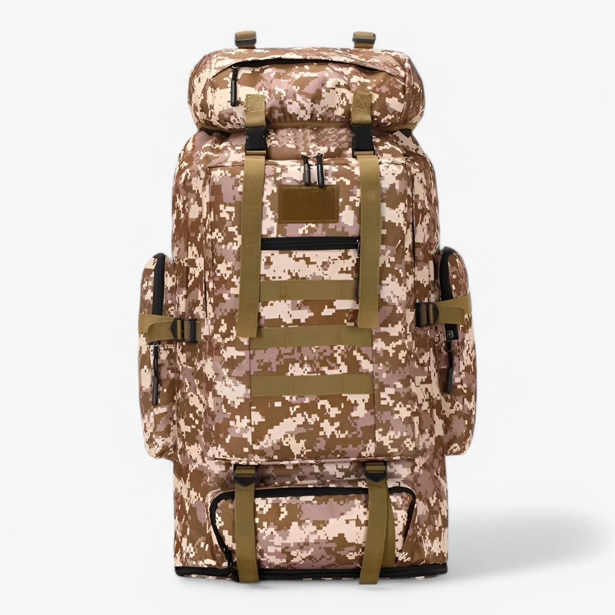 Large Water-Resistant 600D Oxford Tactical Backpack, 80L or 100L