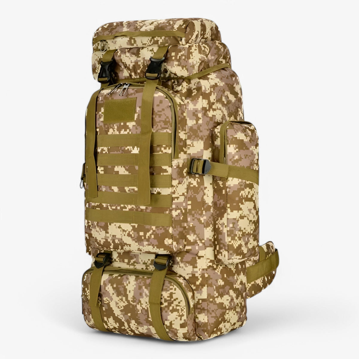 Large Water-Resistant 600D Oxford Tactical Backpack, 80L or 100L