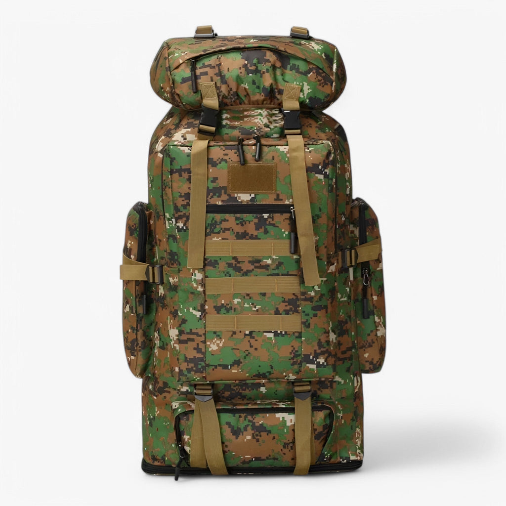 Large Water-Resistant 600D Oxford Tactical Backpack, 80L or 100L
