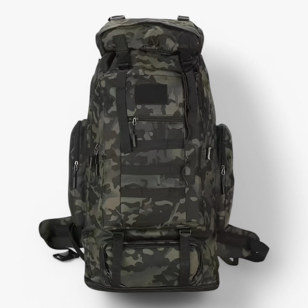 Large Water-Resistant 600D Oxford Tactical Backpack, 80L or 100L