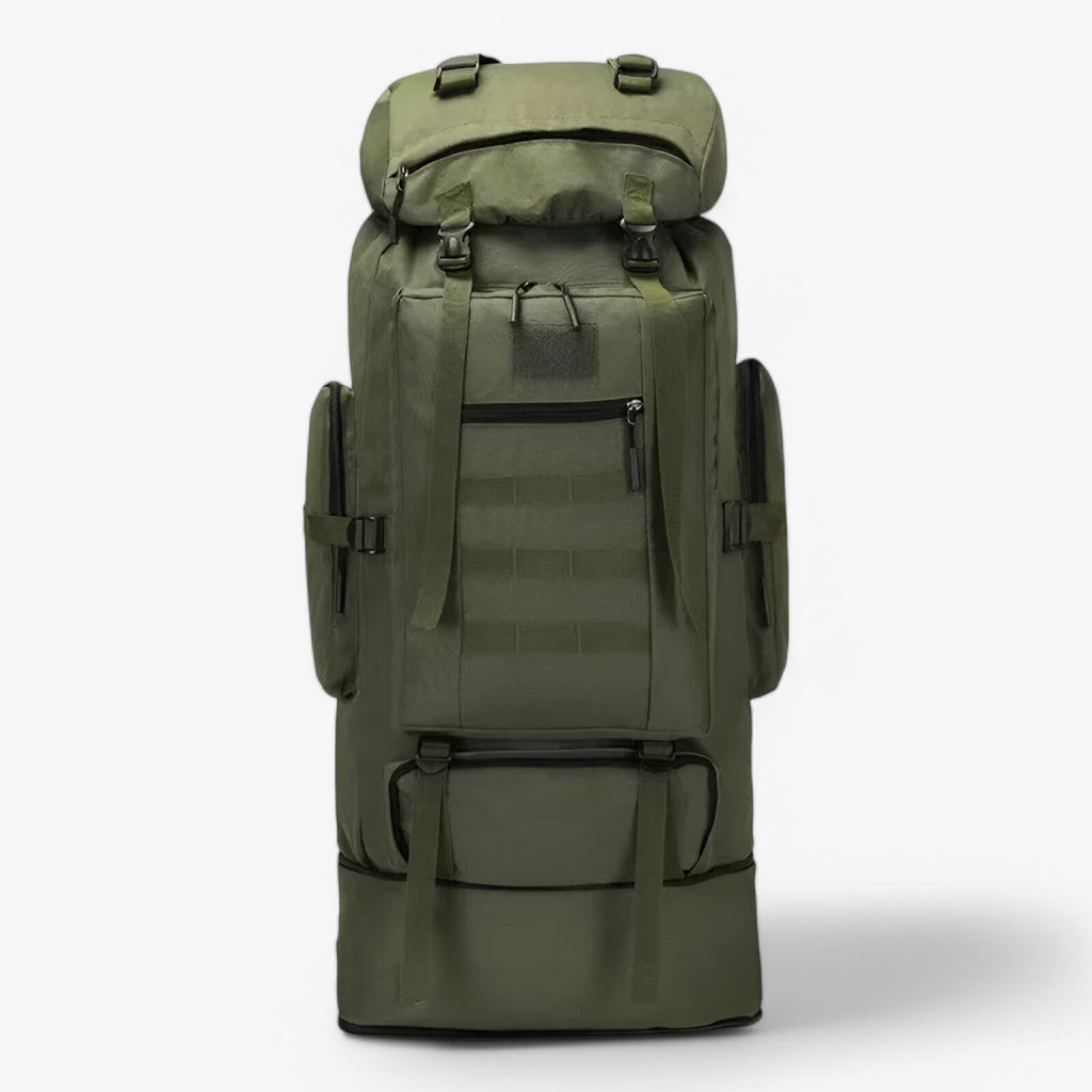 Large Water-Resistant 600D Oxford Tactical Backpack, 80L or 100L
