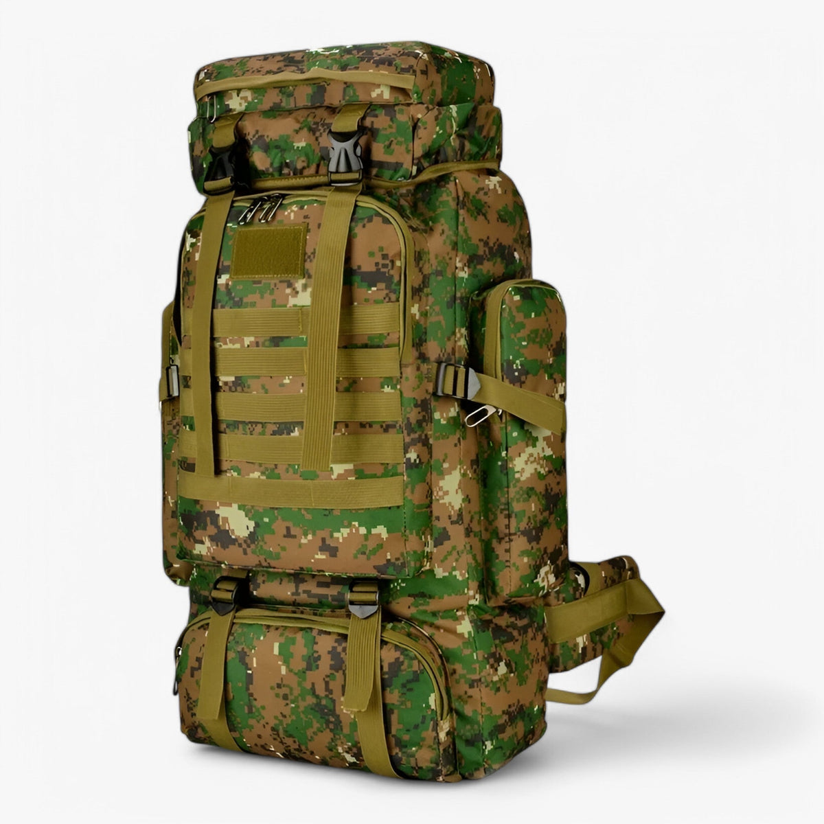Large Water-Resistant 600D Oxford Tactical Backpack, 80L or 100L