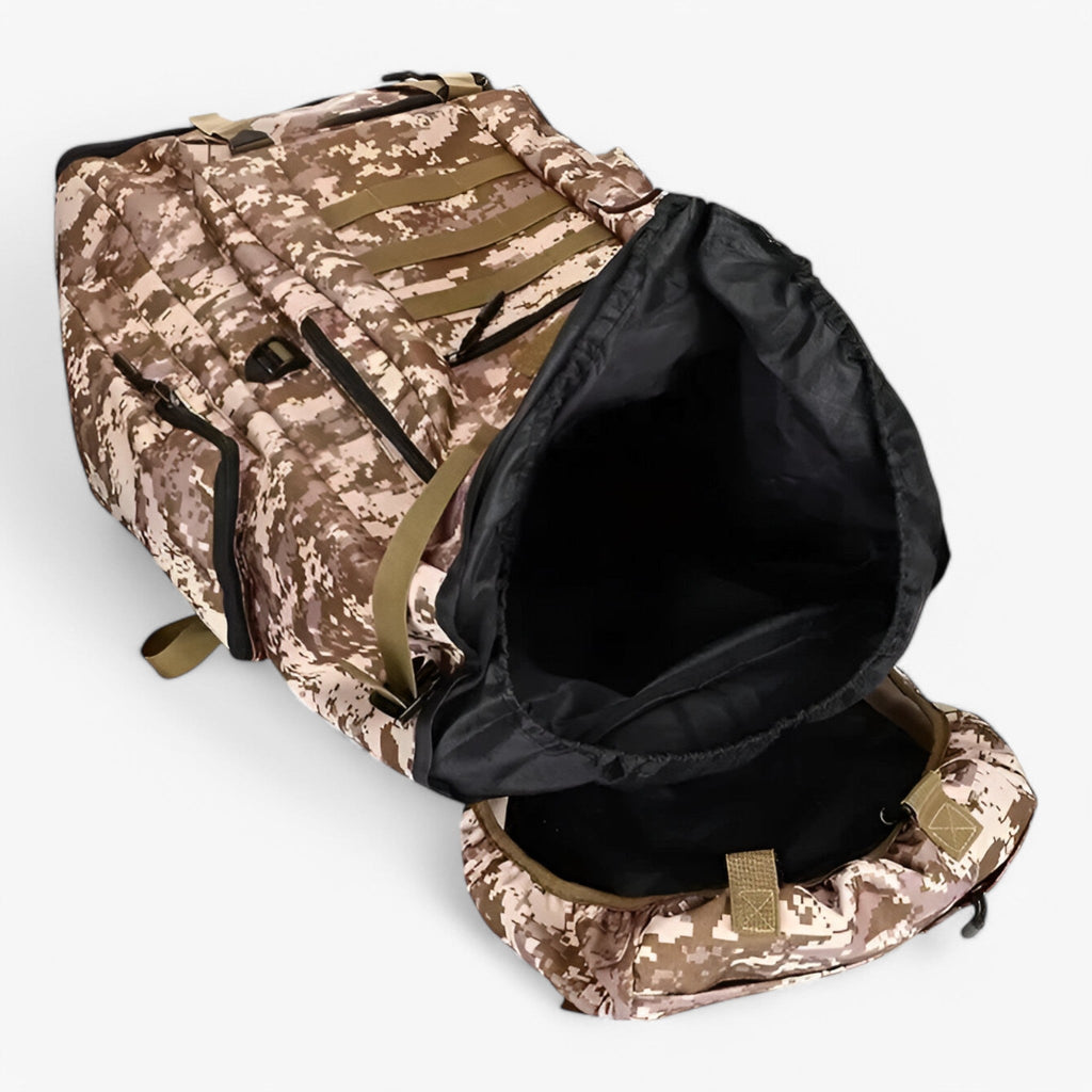 Large Water-Resistant 600D Oxford Tactical Backpack, 80L or 100L