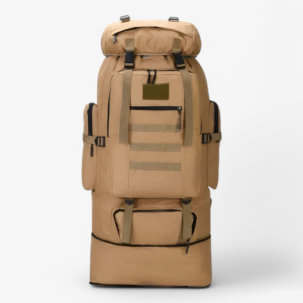 Large Water-Resistant 600D Oxford Tactical Backpack, 80L or 100L