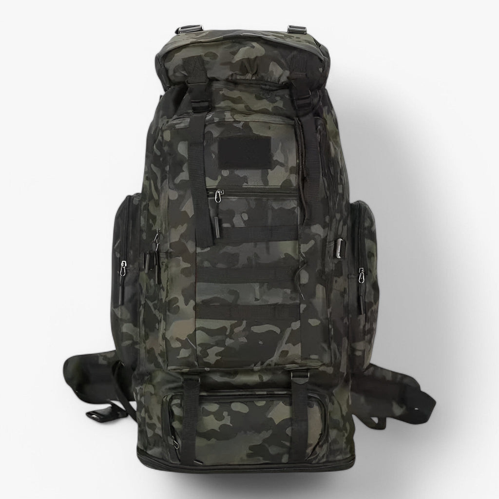 Large Water-Resistant 600D Oxford Tactical Backpack, 80L or 100L