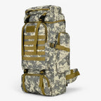 Large Water-Resistant 600D Oxford Tactical Backpack, 80L or 100L