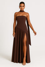 Strapless Relaxed Fit Maxi Dress