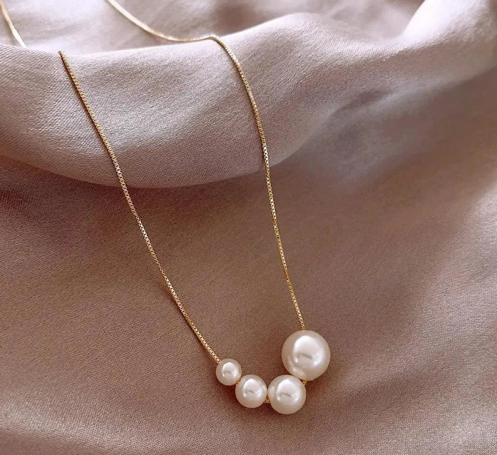 Gold-Tone Freshwater Pearl Necklace