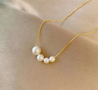 Gold-Tone Freshwater Pearl Necklace