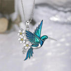 Hummingbird Necklace and Earrings Gift Set