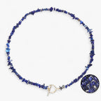 Bohemian Necklace with Natural Stone Beads