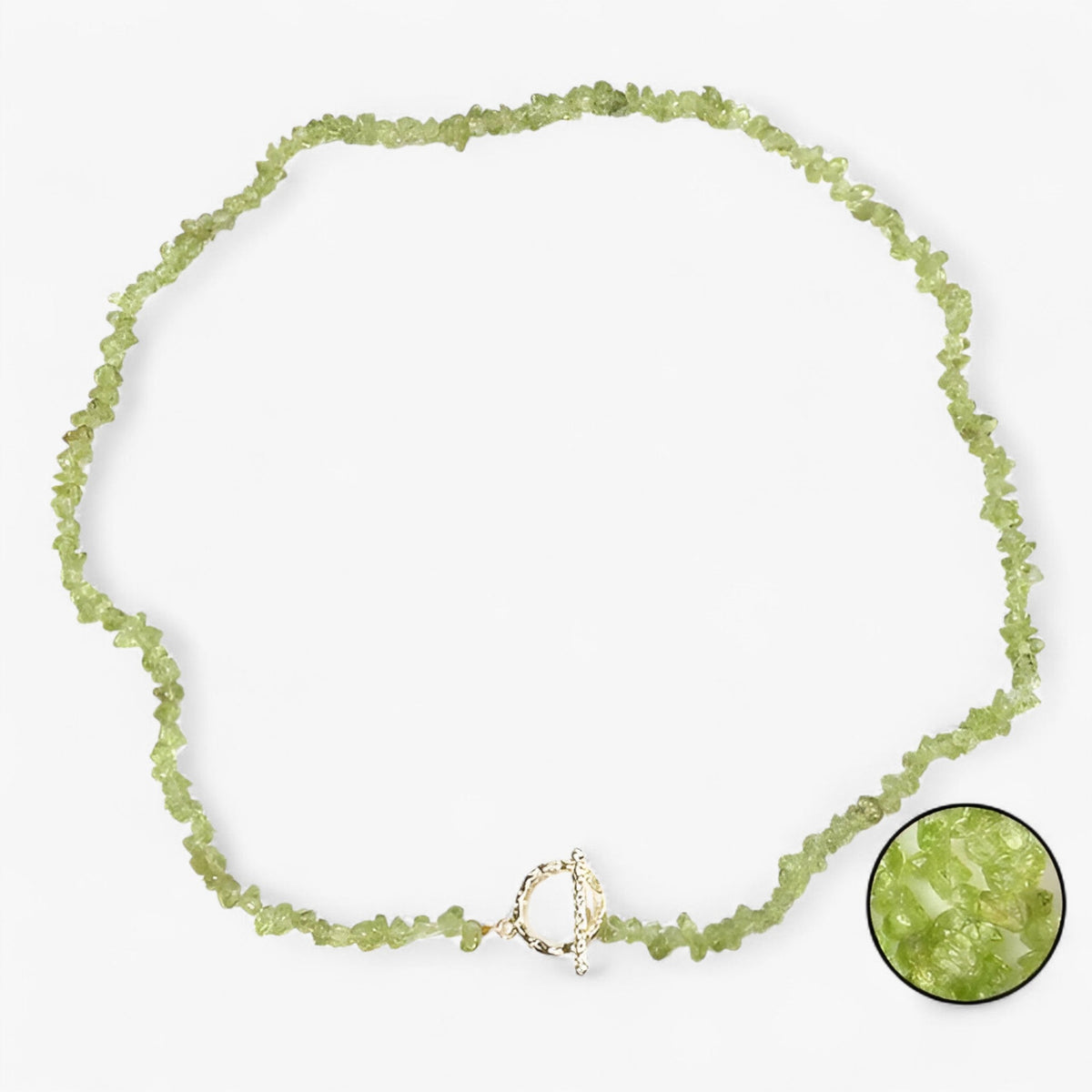 Bohemian Necklace with Natural Stone Beads