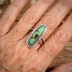 Southwestern-Style Turquoise Sterling Silver Ring