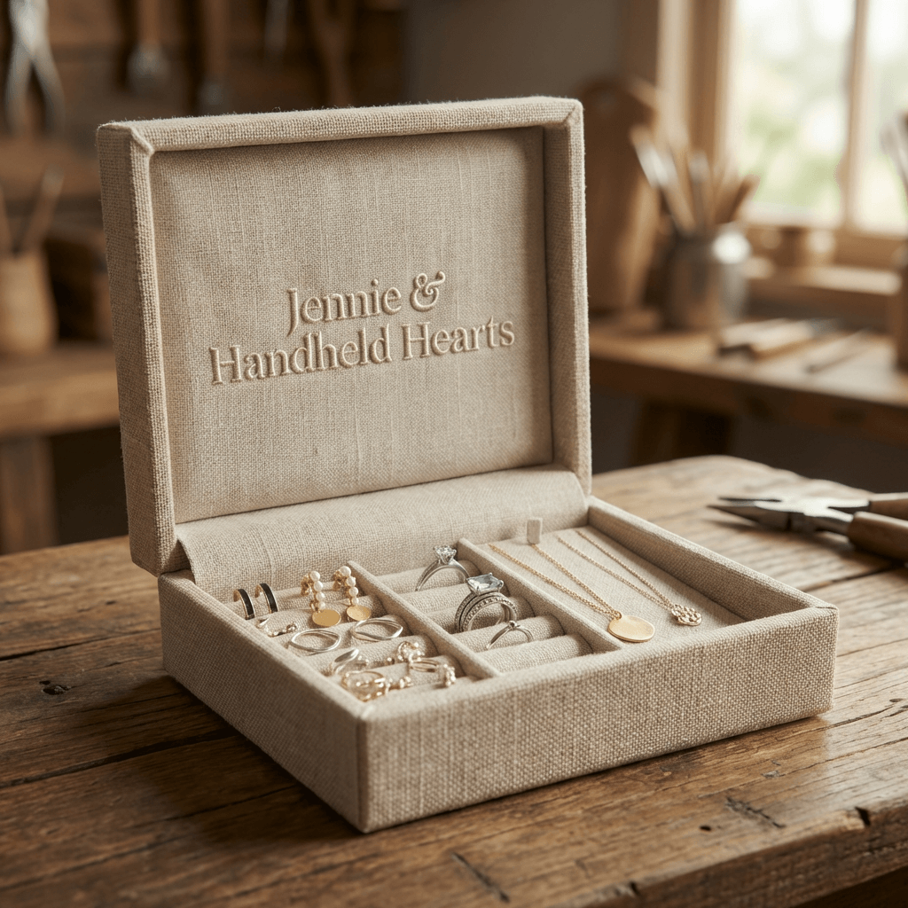 Hearts Jewellery Box