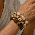 Bohemian Retro Geometric Acrylic Bead Bracelet