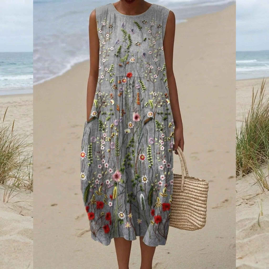 Midi Dress with a Comfortable Relaxed Everyday Fit