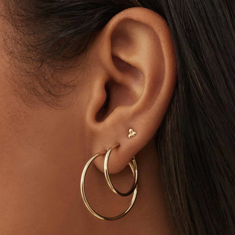 Classic Thin Hoop Earrings