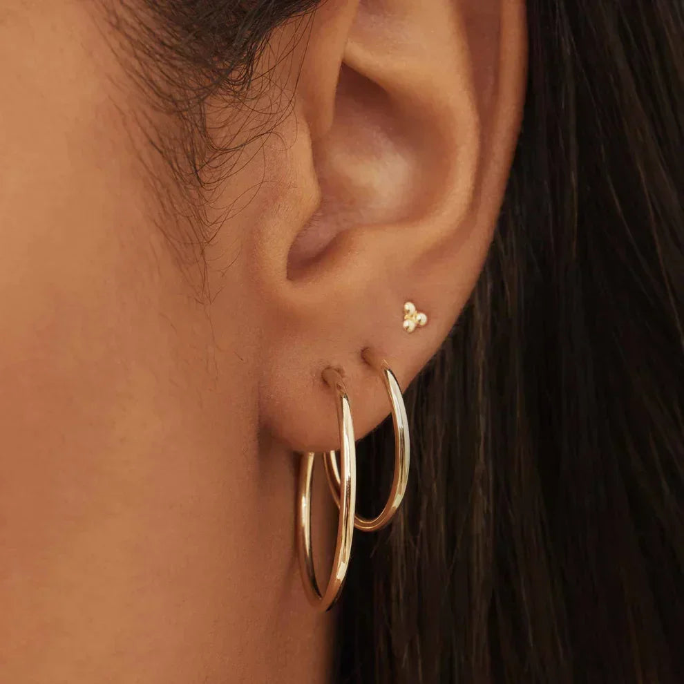 Classic Thin Hoop Earrings
