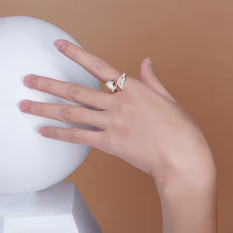 Moon and Fox Ring